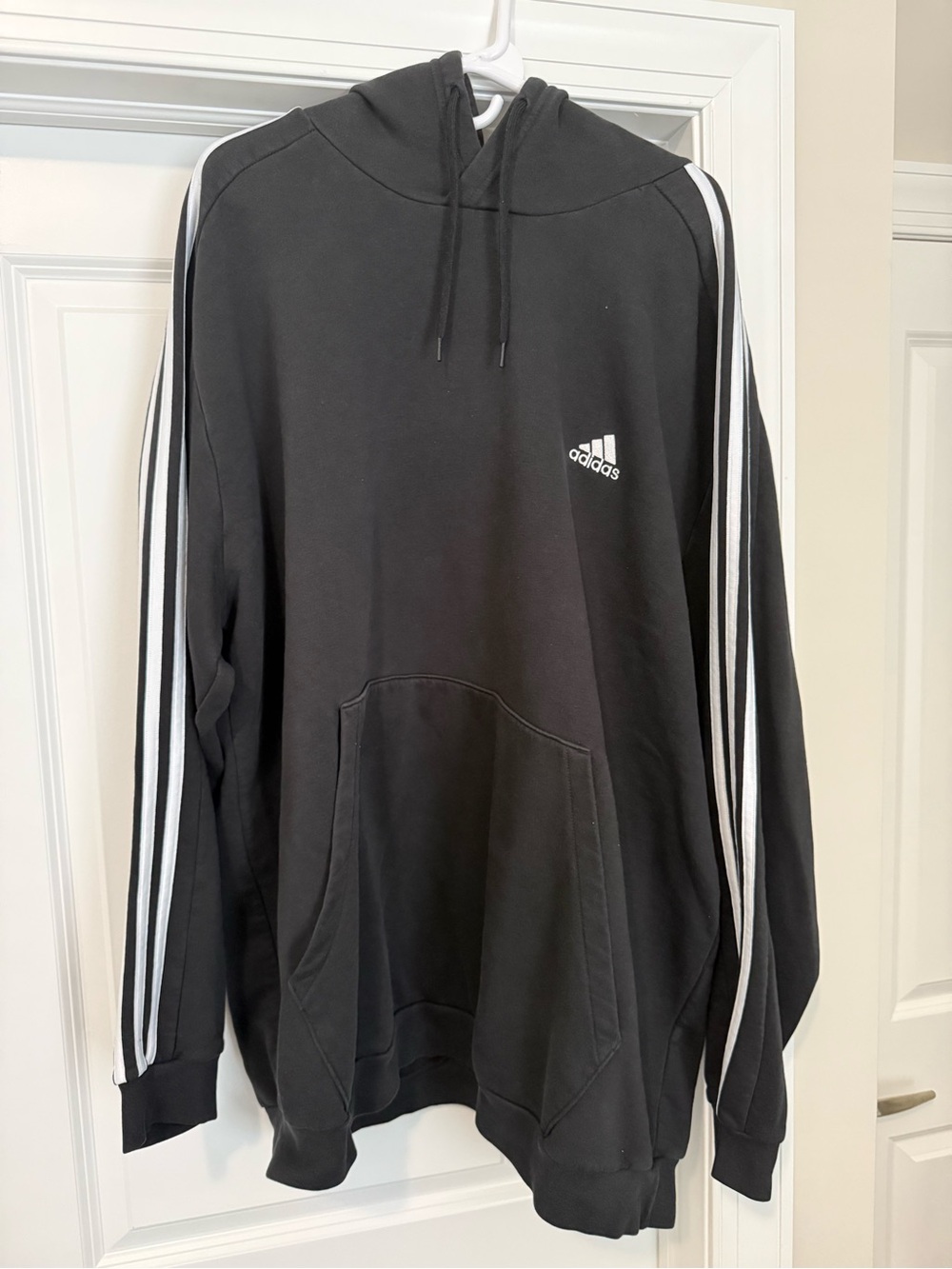 Adidas Pullover Hoodie Men’s 4XL Black